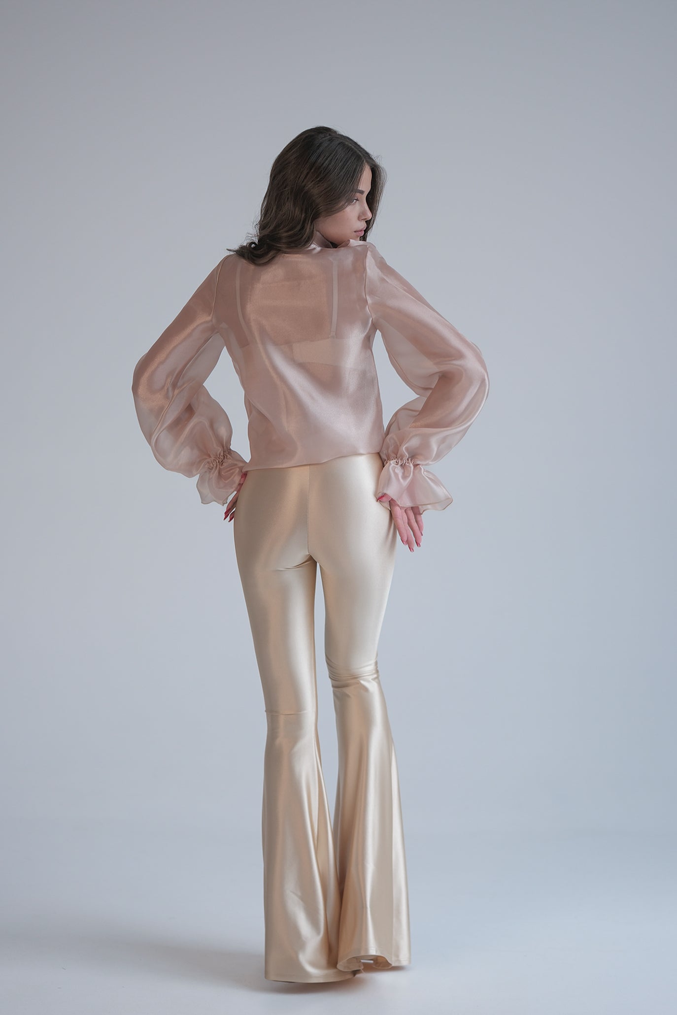 Клин с металически ефект в златисто: : Luster