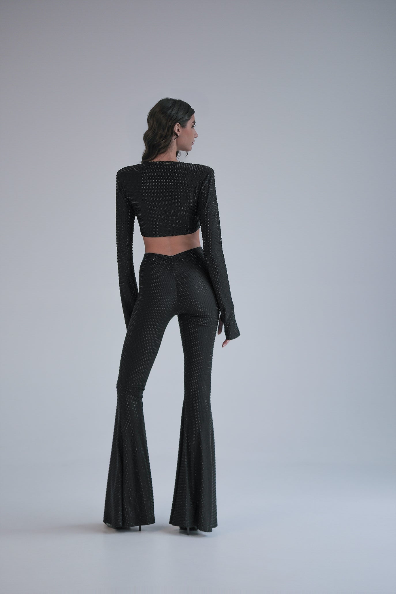 Блестящ топ в черно: Delynne