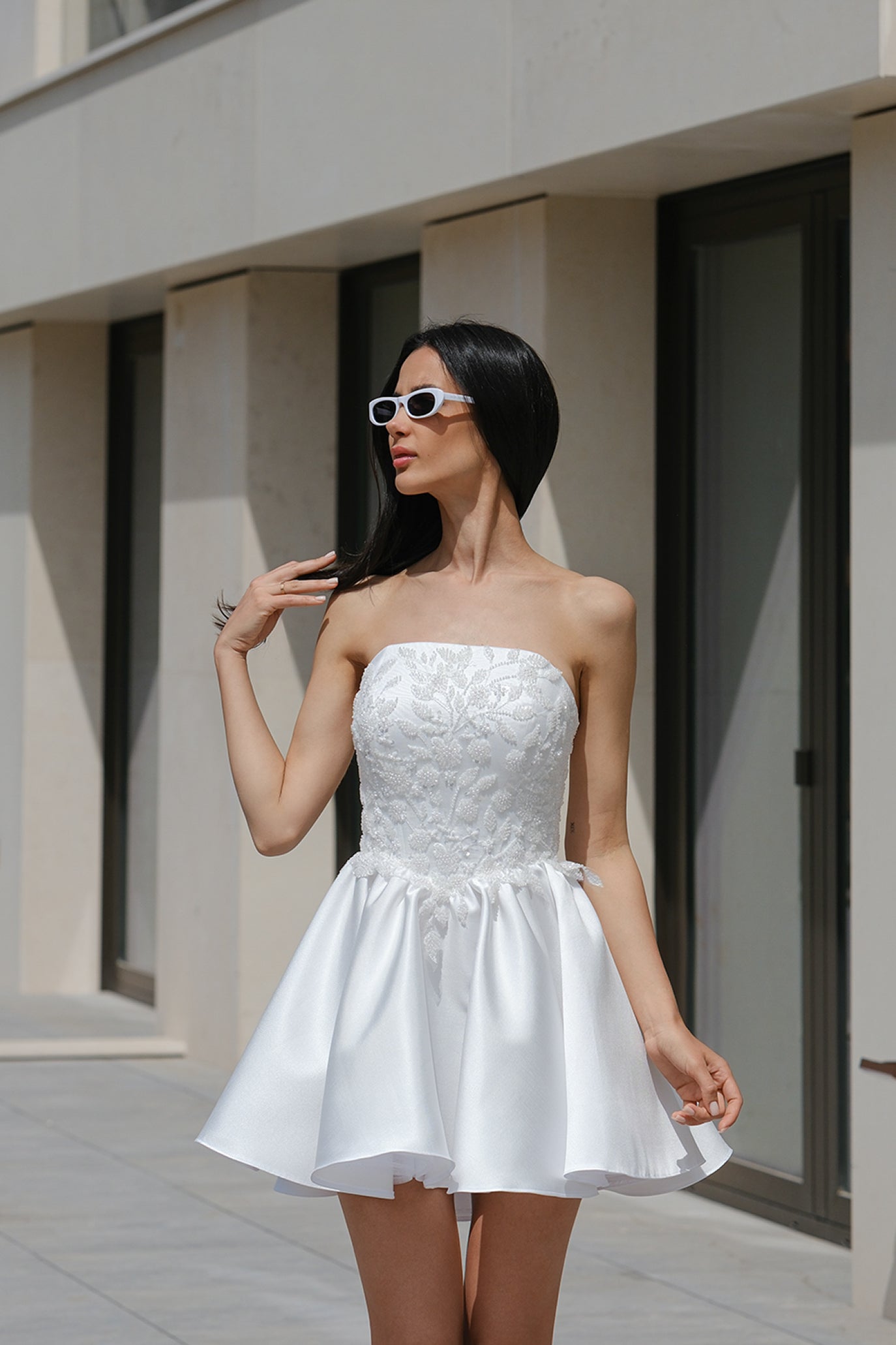 Корсетна рокля: Luxury Blossom