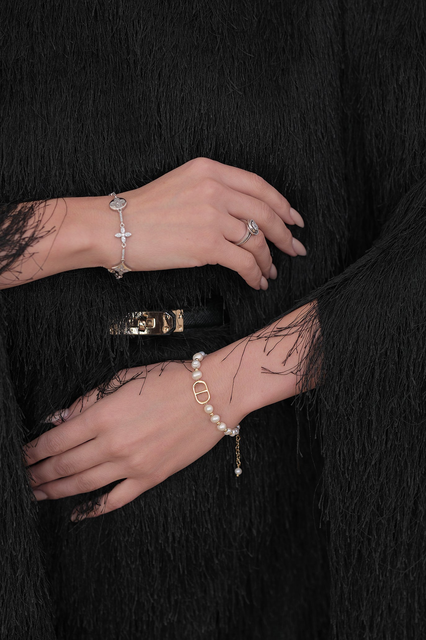 Рокля с ресни в черно: Eveline