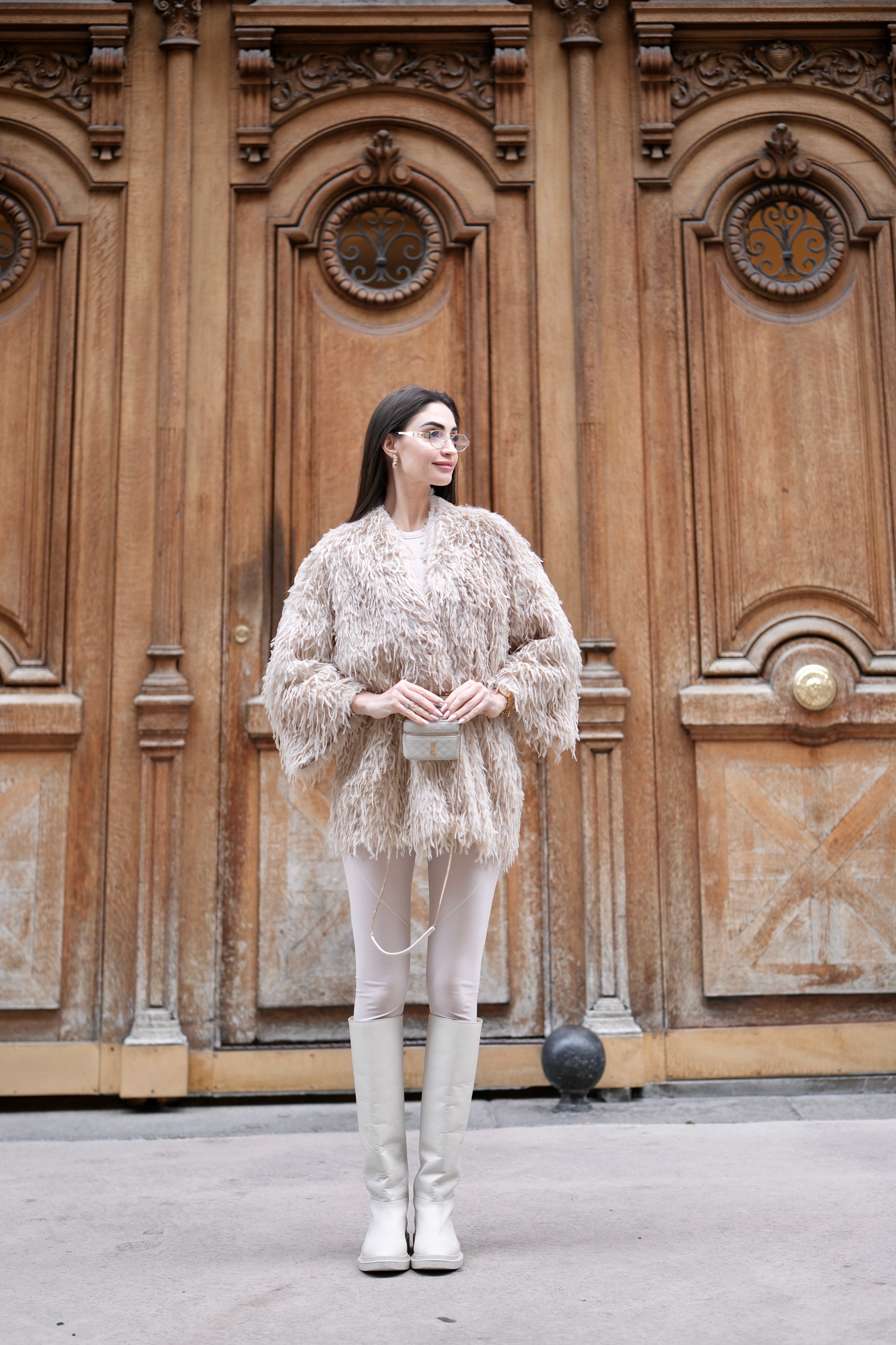 Жилетка / палто в бежово: Regina