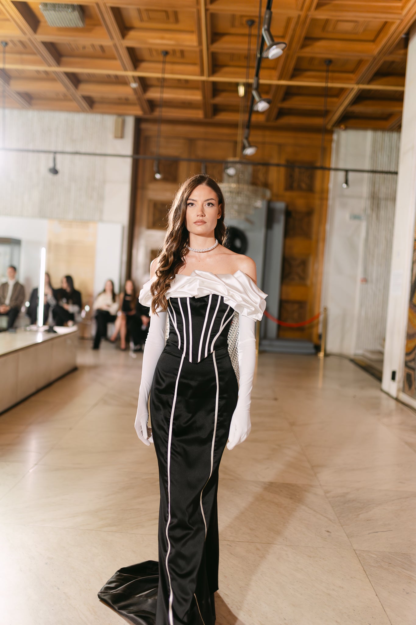 Сет от пола и корсет с ръкавици: Amanda