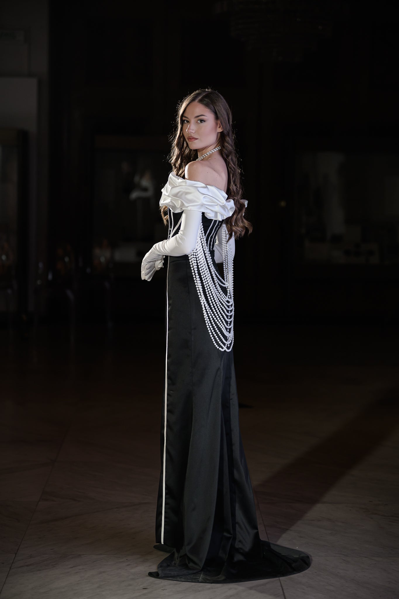 Сет от пола и корсет с ръкавици: Amanda