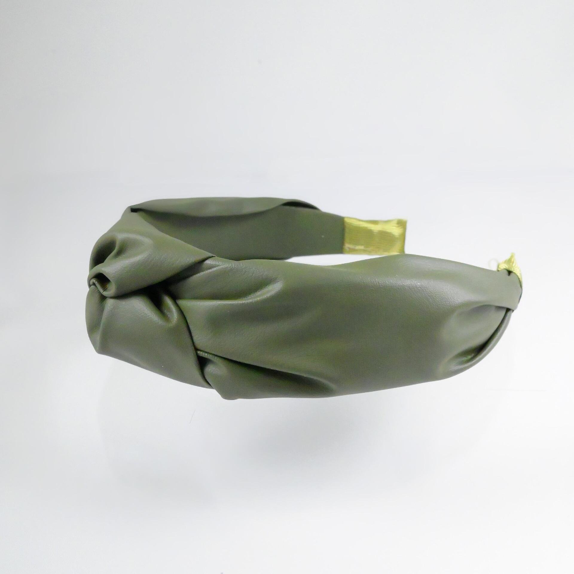Диадема от еко кожа: Green Leather