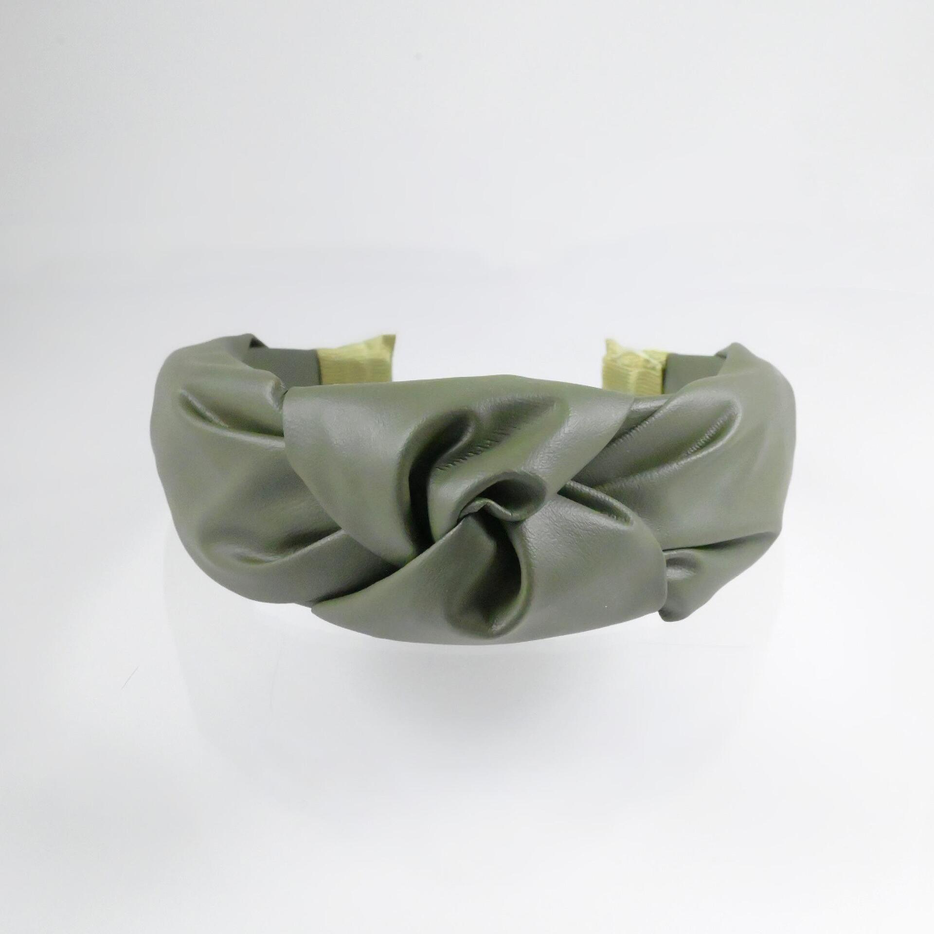 Диадема от еко кожа: Green Leather