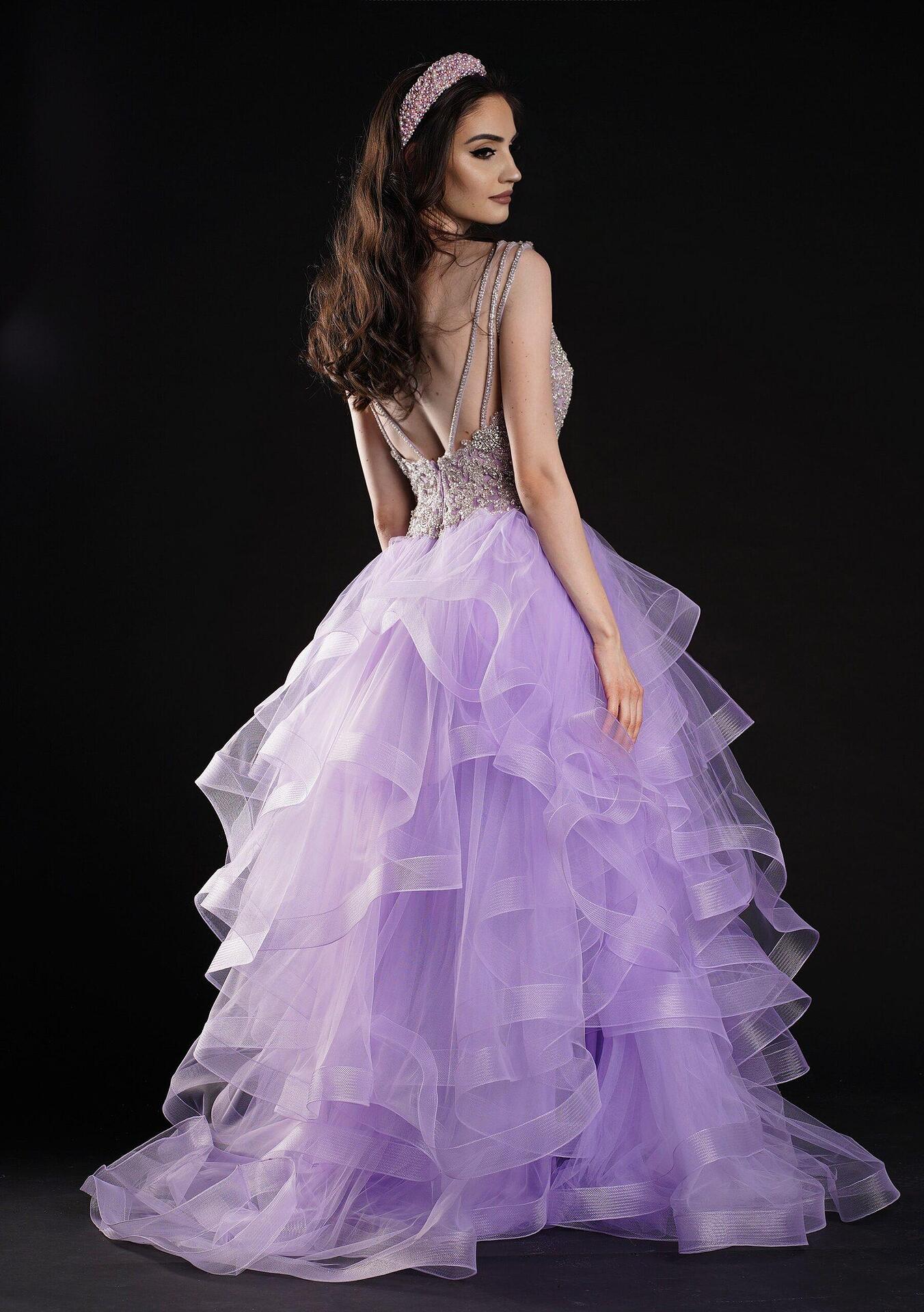 Рокля: Purple Magic Dress