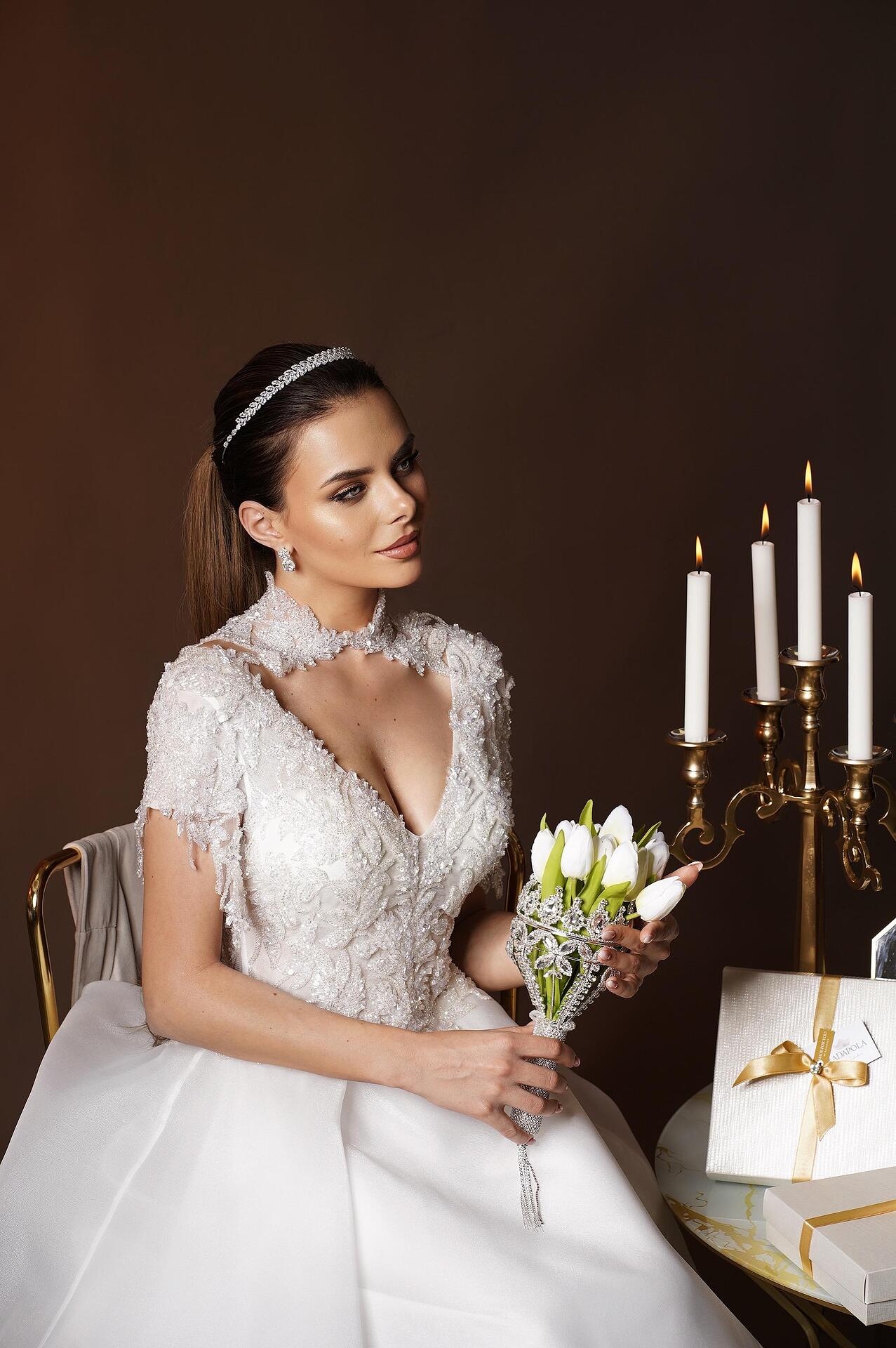 Рокля: Wedding Crystals Dress